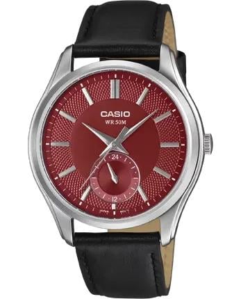 Наручний годинник чоловічий Casio Timeless Collection MTP-B315L-4A з сталевим корпусом Червоний (3139625066) Наручний годинник чоловічий Casio Timeless Collection MTP-B315L-4A з сталевим корпусом Червоний (3139625066)