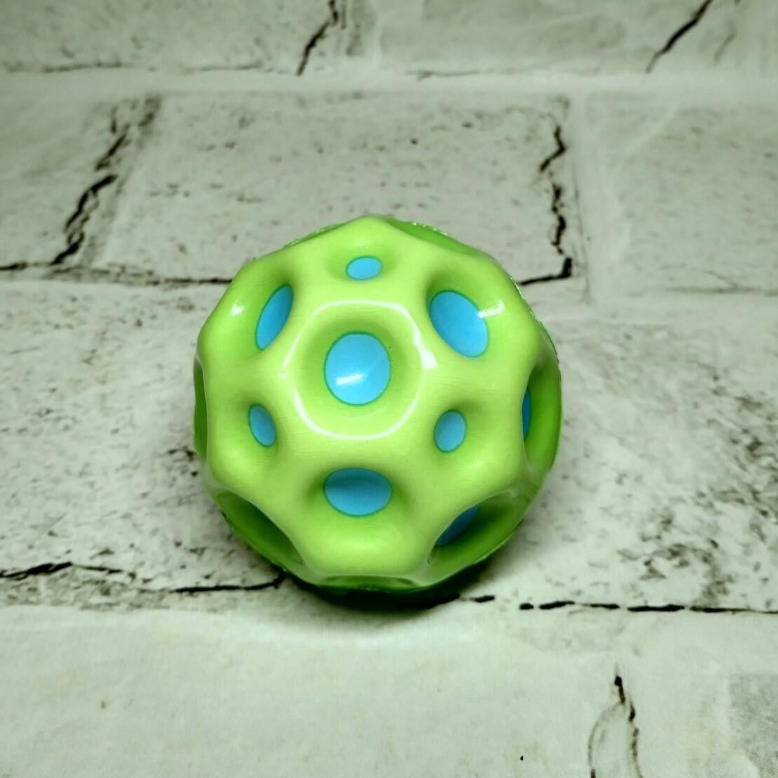 Мячик-антистрес прыгунец Gravity Ball 6,5 см Салатовый (KA-23-1688-6)