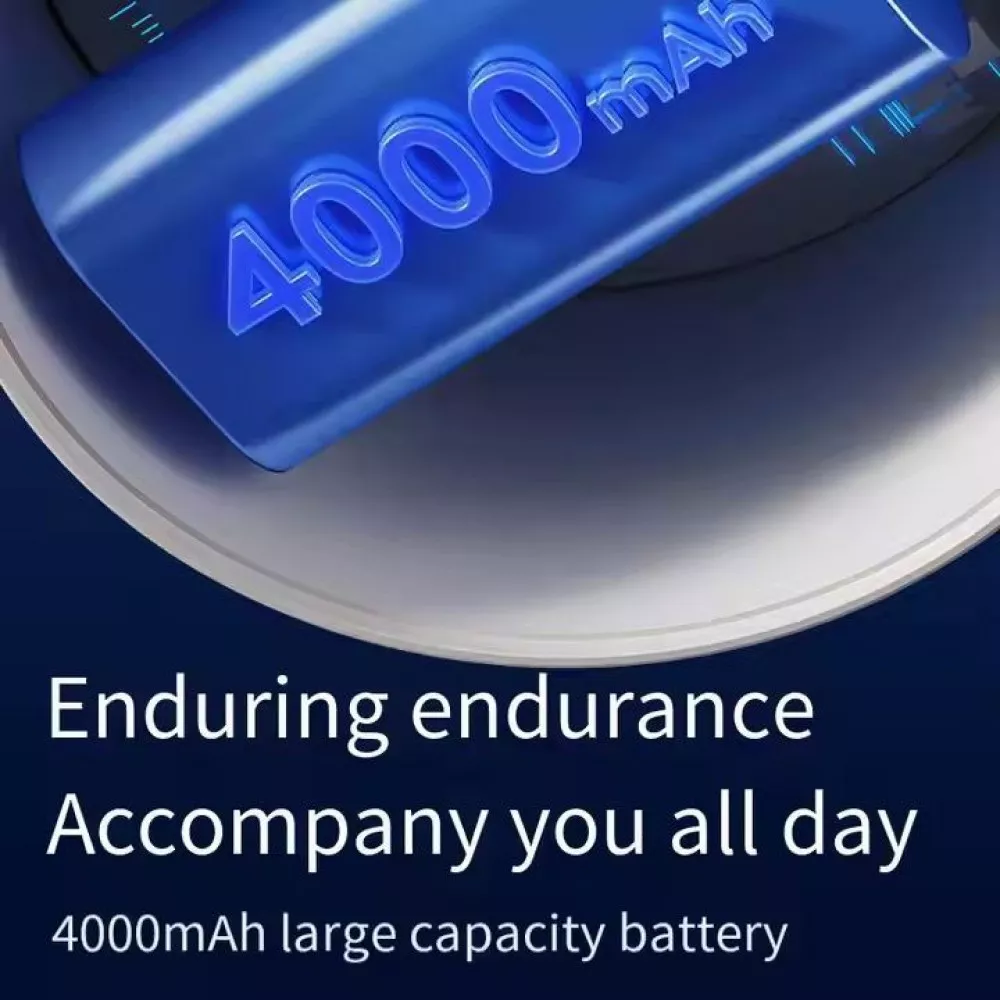 Вентилятор портативний WT-F70 з таймером 3 швидкості з акумулятором 4000 мАг (786783) - фото 6 Вентилятор портативний WT-F70 з таймером 3 швидкості з акумулятором 4000 мАг (786783) - фото 6