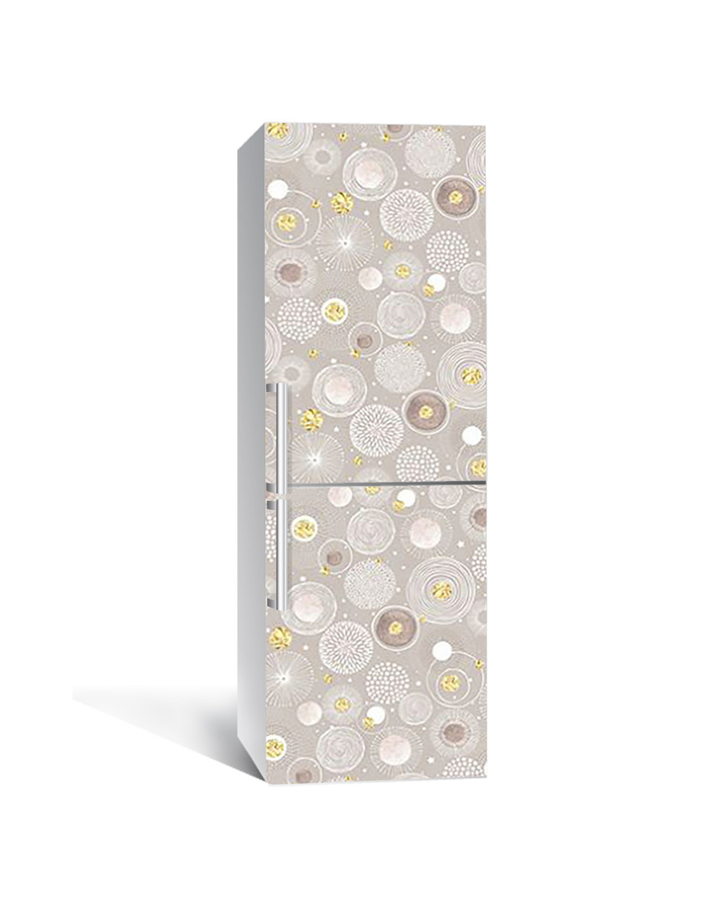 Наклейка 3D на холодильник Zatarga "Взрыв конфетти" виниловая 650х2000 мм