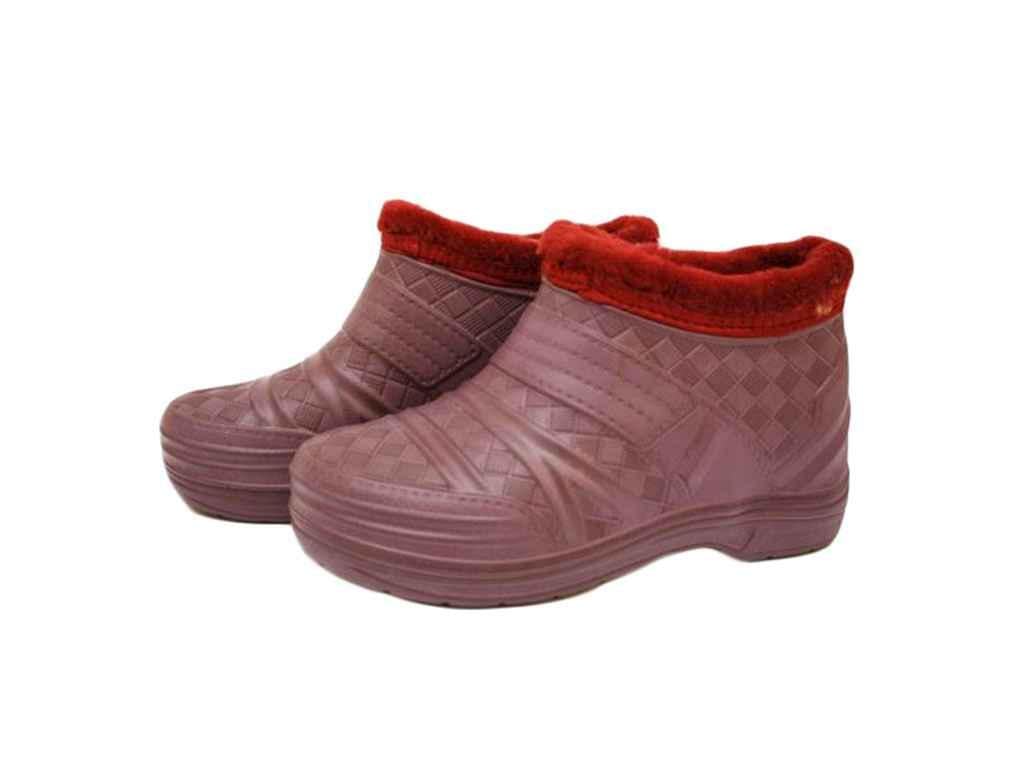 Галоши Dream-Stan ГП-21 женские на меху пенка 6 пар р. 38-42 Бордовый (978328)