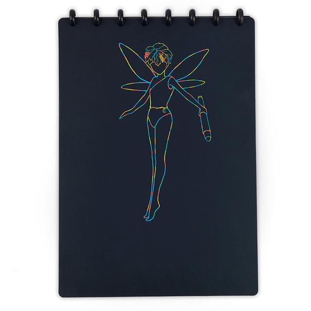 Альбом многоразовый моющийся Elfinbook Sketch A4 (2106)