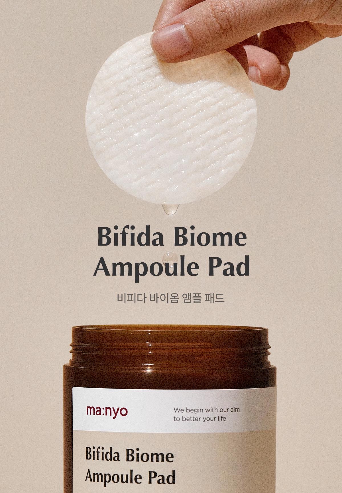 Диски для обличчя Manyo Bifida Biome Ampoule Pad 70 шт. (8809730951475) - фото 2