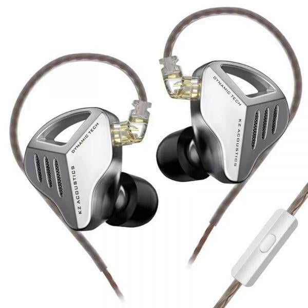 Наушники KZ ZVX Mic Silver (1464153)