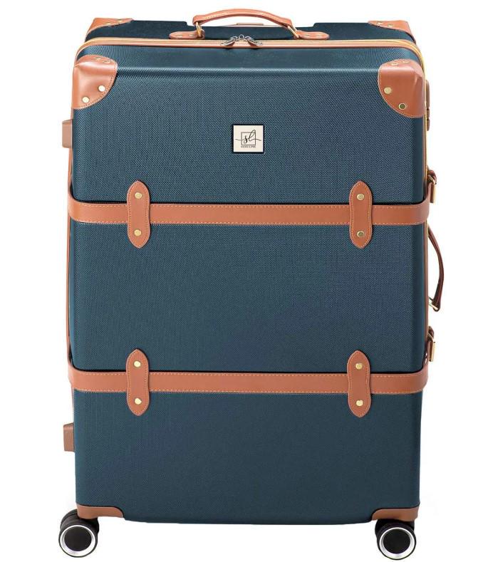 Валіза SEMI LINE T5672-4 28" L Blue/Brown (52972) - фото 8 Валіза SEMI LINE T5672-4 28" L Blue/Brown (52972) - фото 8
