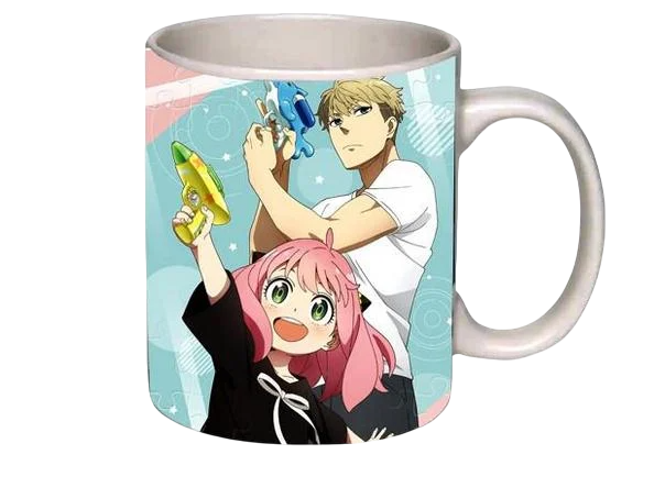 Чашка аниме Семья шпиона Белый (z0180)