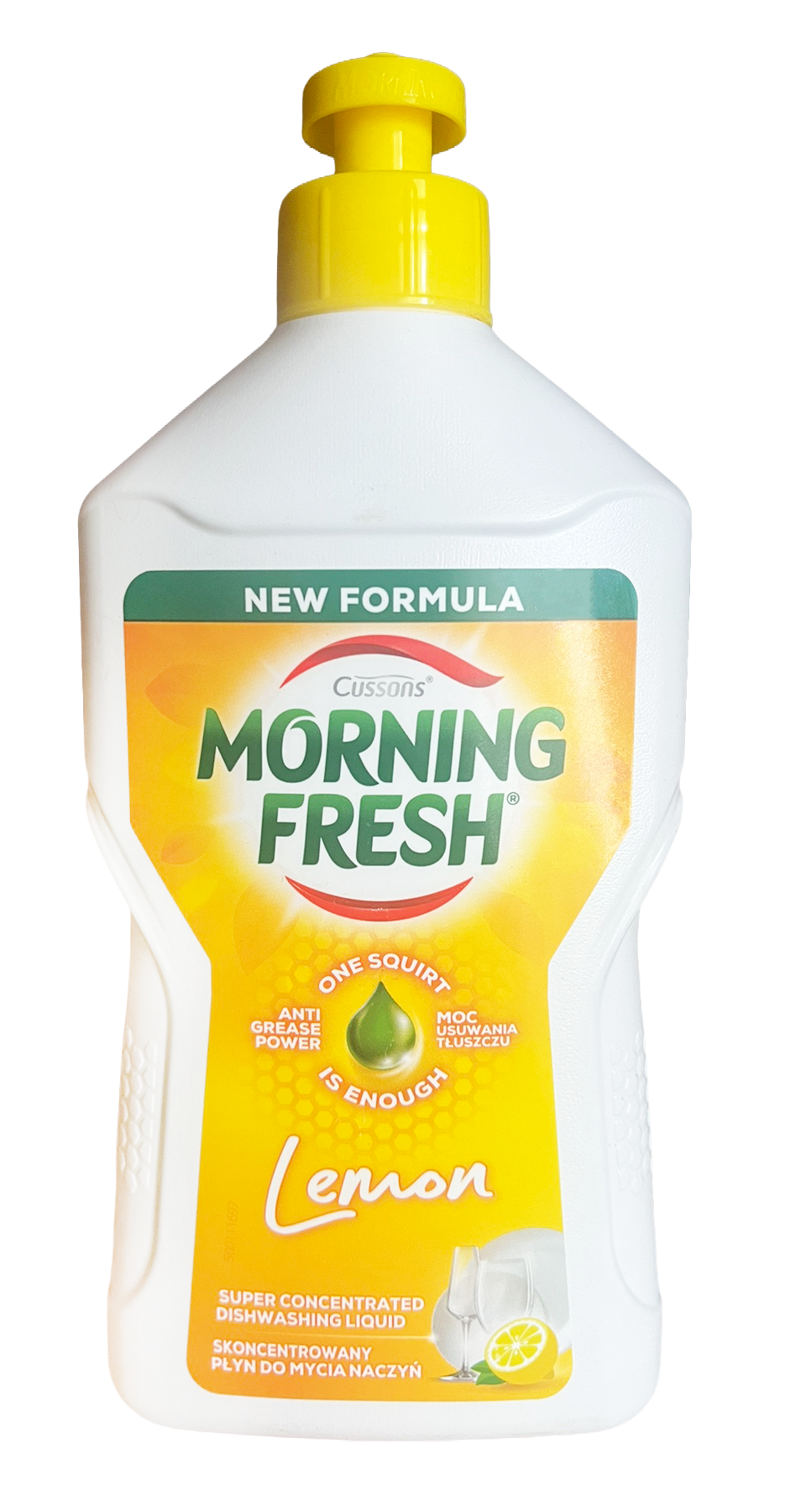 Засіб для ручного миття посуду Morning Fresh Лимон 400 мл (132354)
