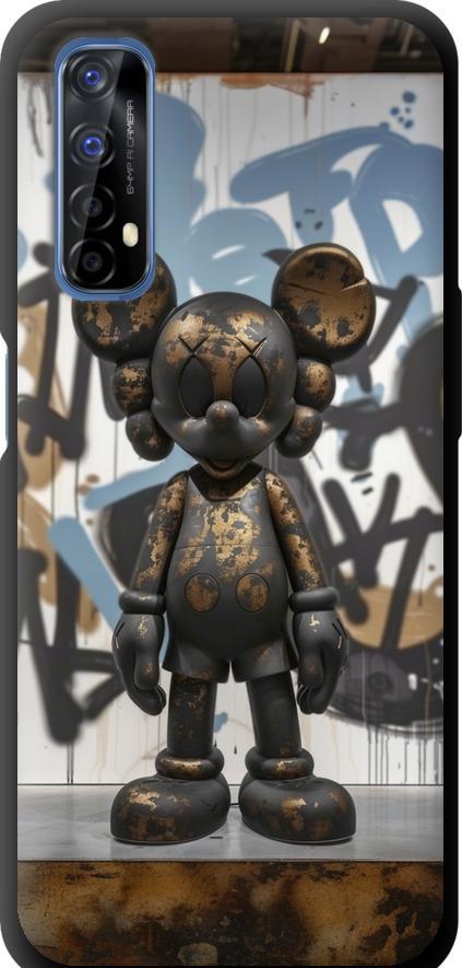 Чехол на Realme 7 Bronze kaws v2 (6098b-2081-42517)