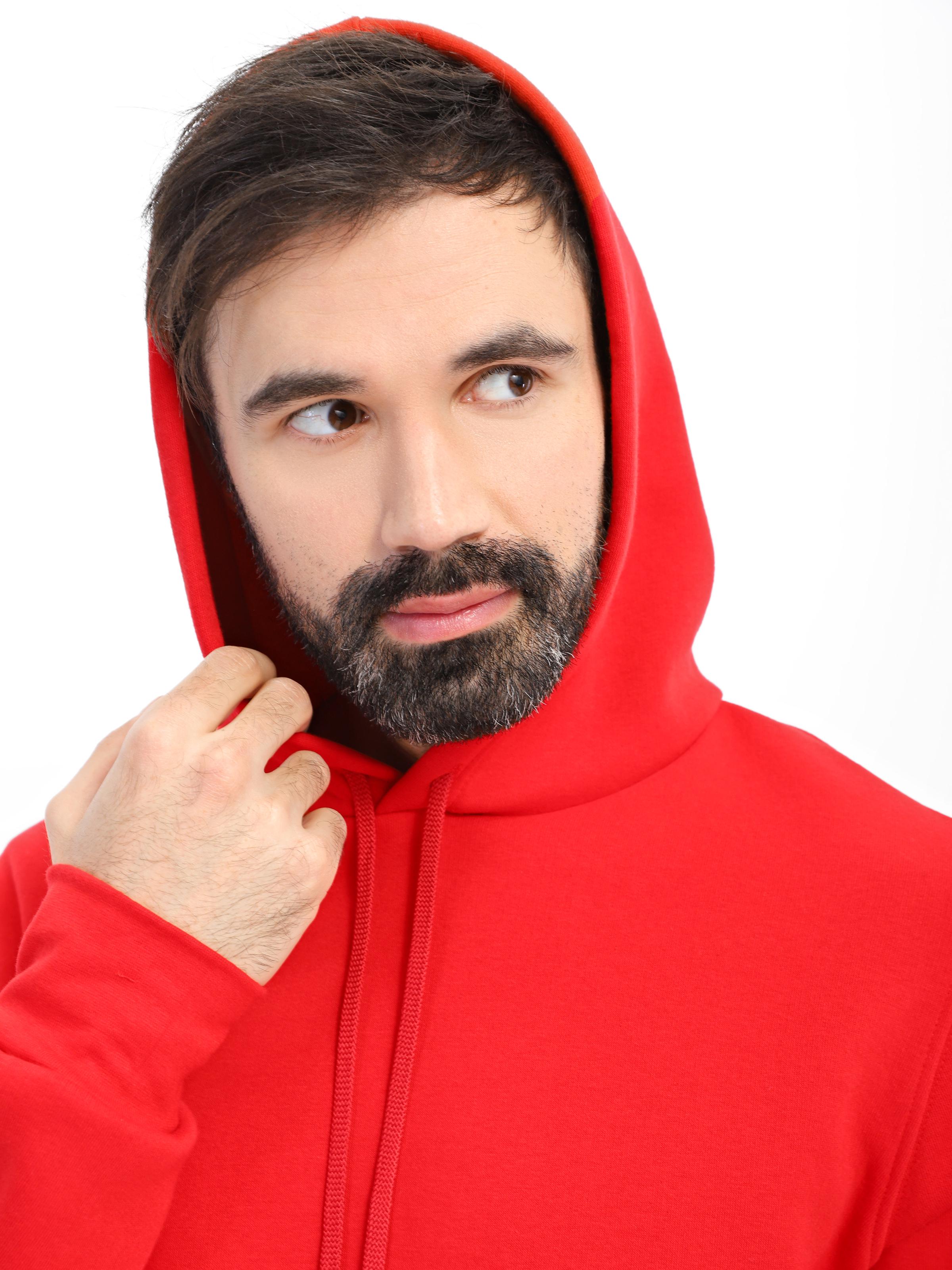 Худи мужской утепленный ROZA 1707061 2XL Темно-красный (4824005591860) - фото 3 Худи мужской утепленный ROZA 1707061 2XL Темно-красный (4824005591860) - фото 3