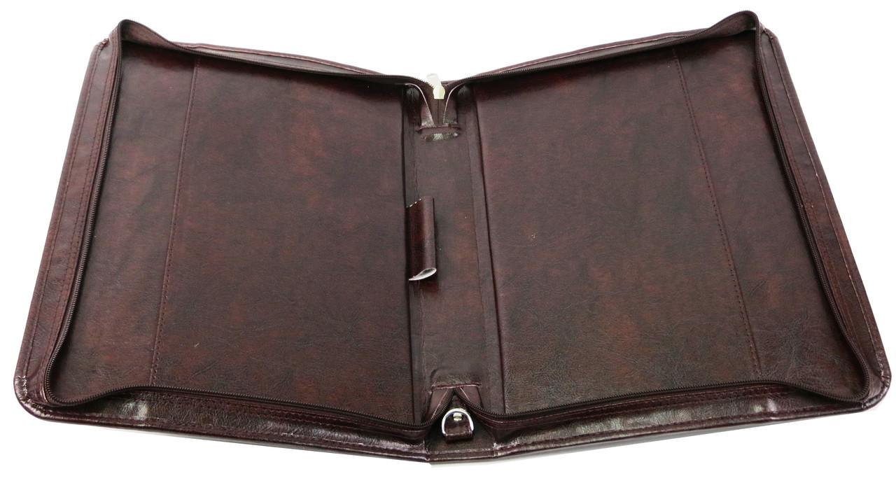 Папка для документов из кожзама Exclusive 712000 Коричневый - фото 4 Папка для документов из кожзама Exclusive 712000 Коричневый - фото 4