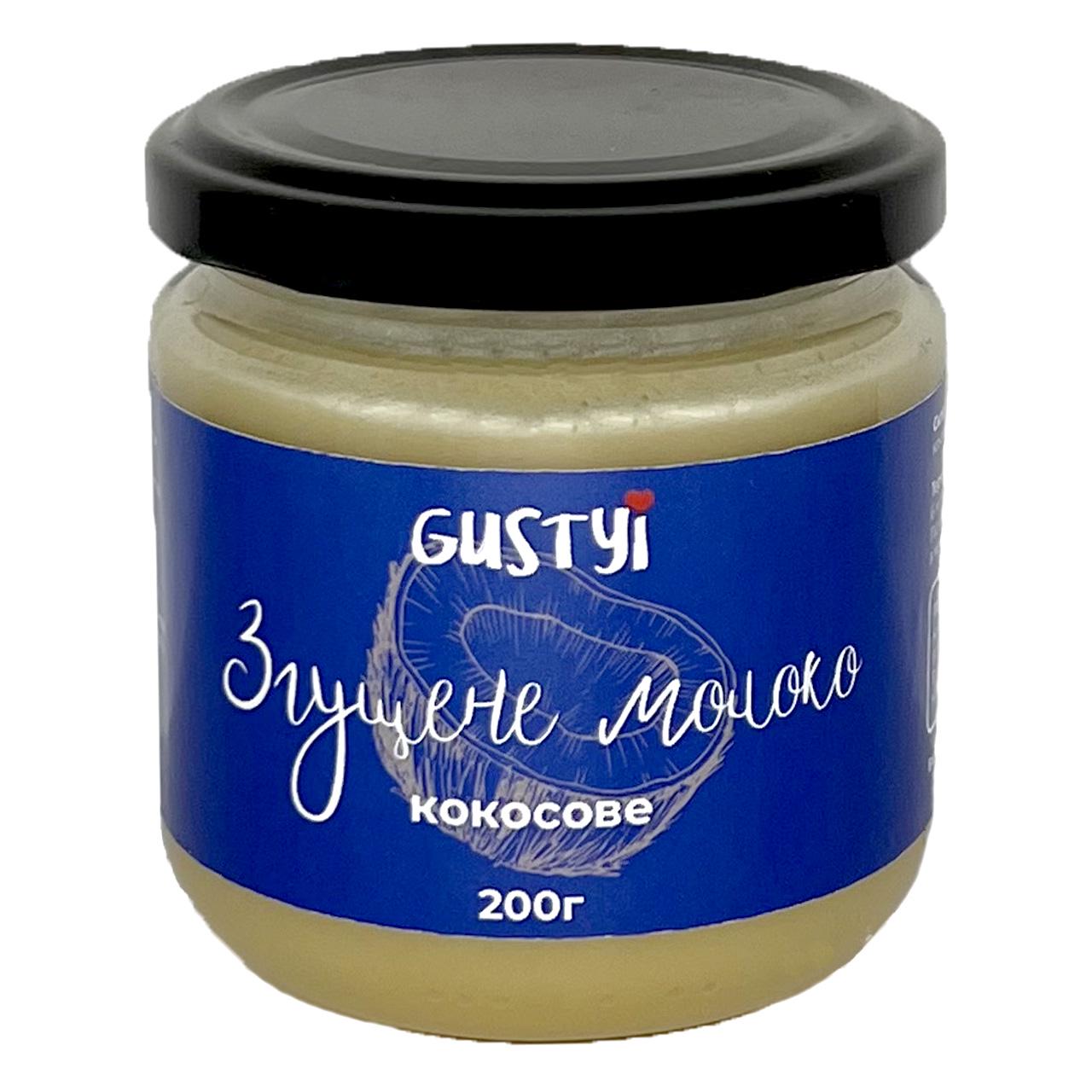 Згущене молоко кокосове Gustyi 200 г (4825489258065,) Згущене молоко кокосове Gustyi 200 г (4825489258065,)