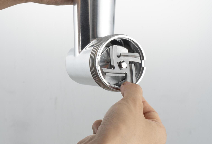 Електром’ясорубка Kraft&Dele KD4136 2200 Вт металева (30489786) - фото 3