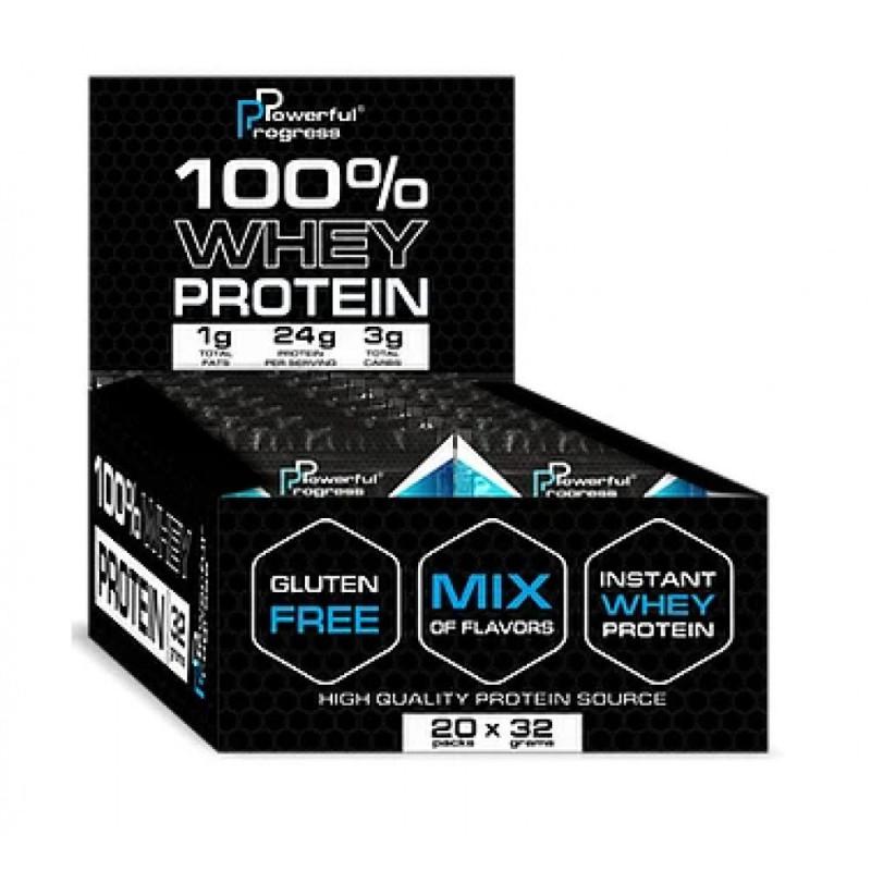 Протеин Powerful Progress 100% Whey Protein Instant MEGA BOX 20 32 g