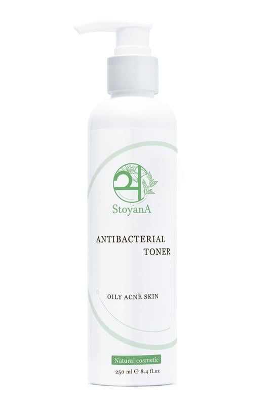 Тонер антибактериальный StoyanAе 250 мл для очищения жирной/комбинированной кожи из акне (12383450)