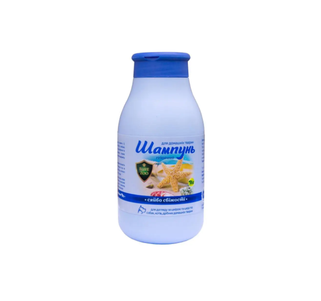 Шампунь для собак гігієнічний Elite ZOO Сяйво свіжості 275 мл (1P0430)