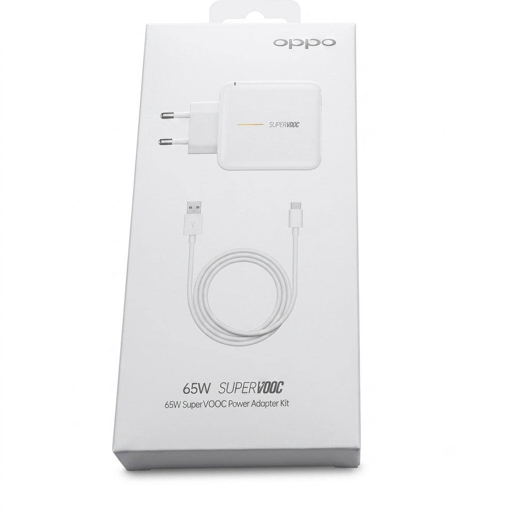 Зарядний пристрій мережевий OPPO SuperVOOC 65W BOX з кабелем 1 м (36233484)