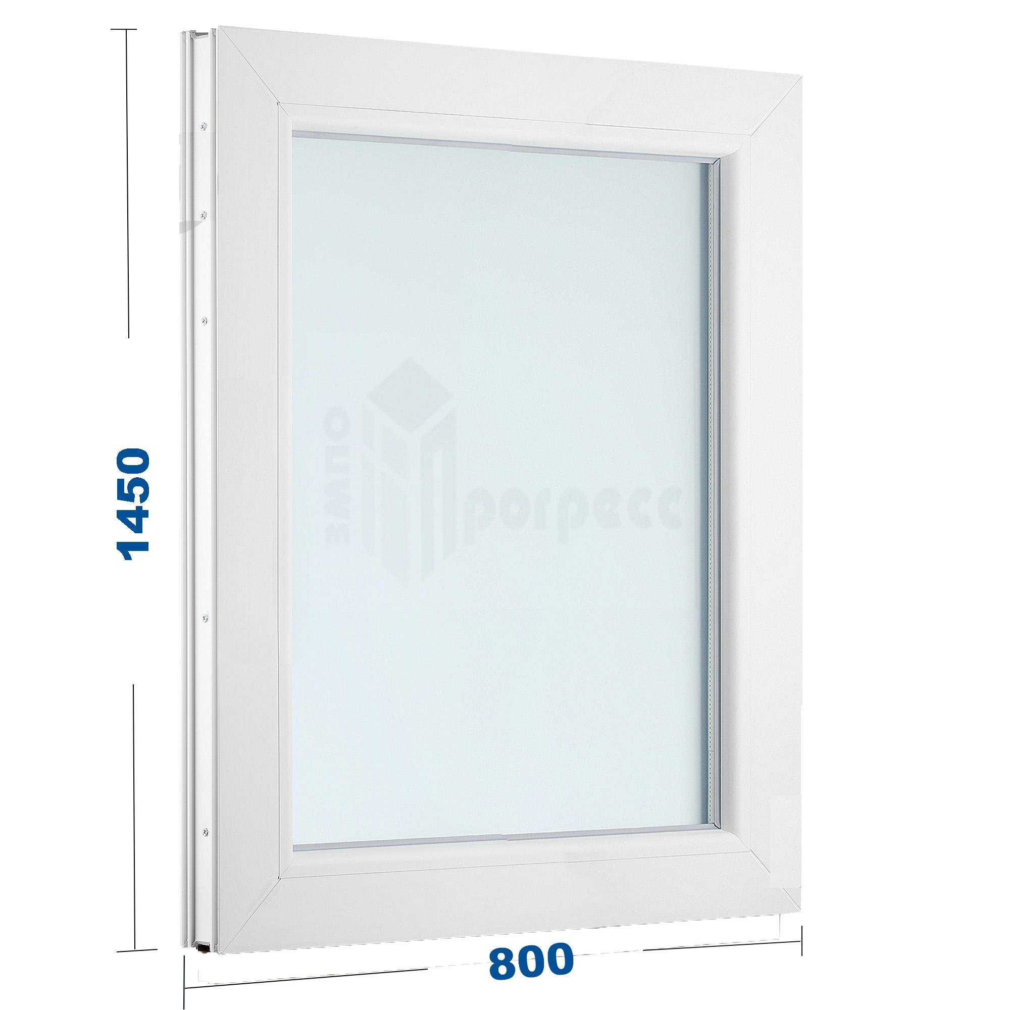 Окно металлопластиковое WDS Miroplast глухое 800х1450 мм (M.0.24.80.145) - фото 3 Окно металлопластиковое WDS Miroplast глухое 800х1450 мм (M.0.24.80.145) - фото 3