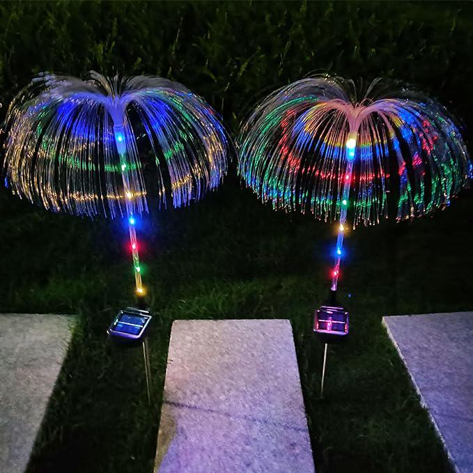 Светильник на солнечной батарее садовый Медуза RGB 80 см Разноцветный (1000-ZB-72) - фото 6 Светильник на солнечной батарее садовый Медуза RGB 80 см Разноцветный (1000-ZB-72) - фото 6