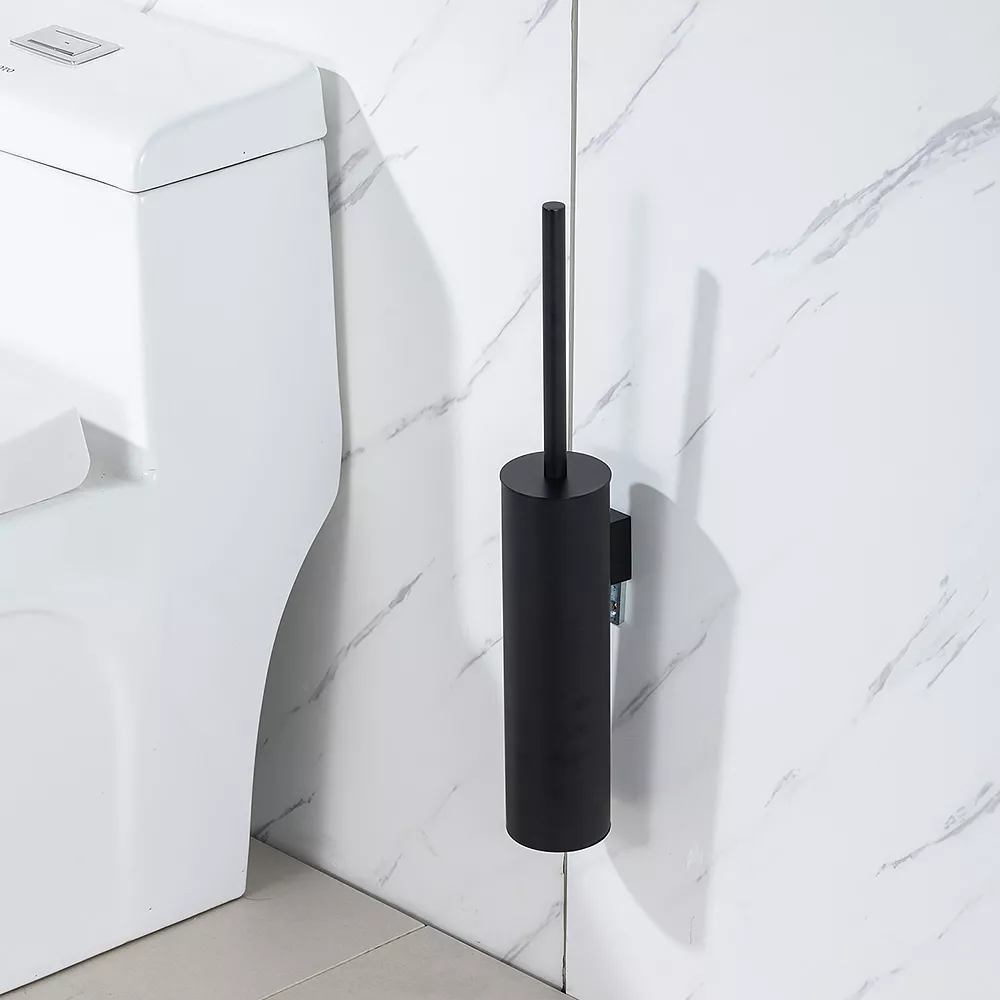 Щетка для унитаза GAPPO G903-6 настенный скрытый монтаж Черный (SQ-1047638) - фото 2