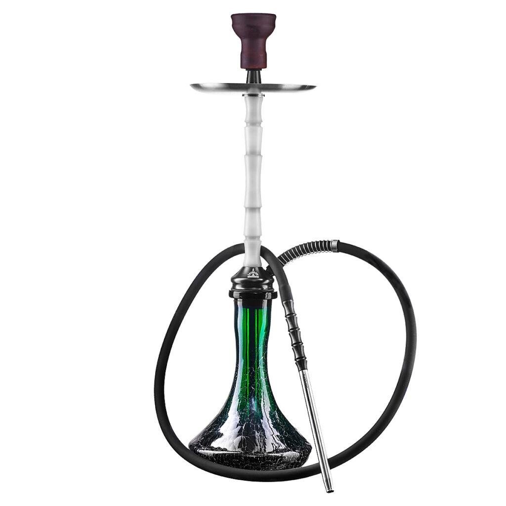 Кальян Rainbow Hookah 2.0 White с колбой Crash Green (275-192-117) - фото 1