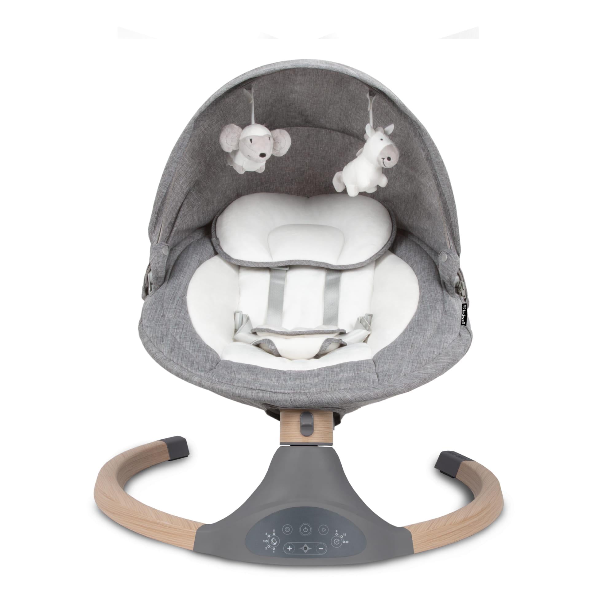 Шезлонг-качели Kidwell LUXI Dark Melange/Wooden (35399342)