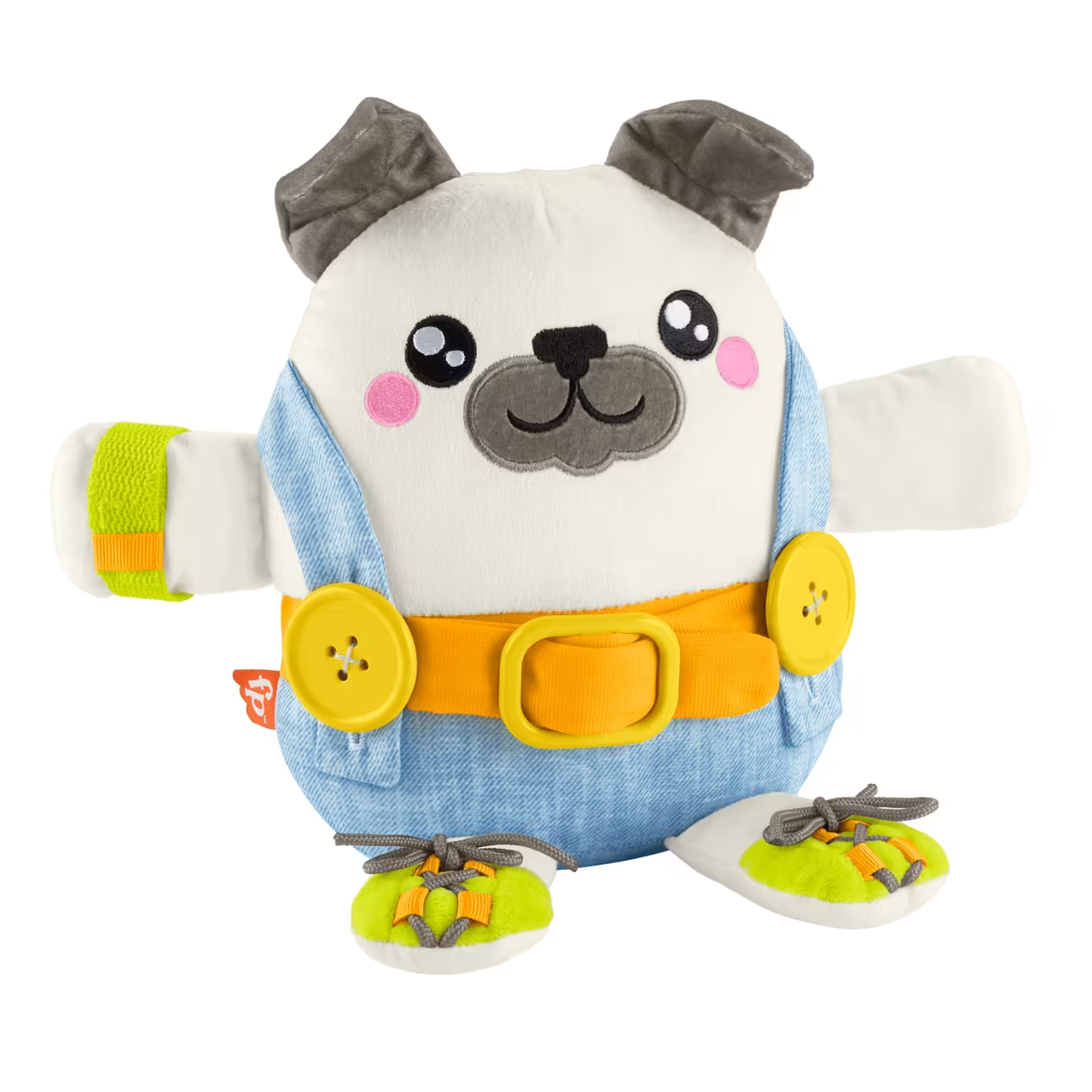 Интерактивная игрушка мягкая Fisher-Price Fp Pets Learn-To-Dress Pup Preschool Fine Motor Toy For Ages 2+ (2598025508)