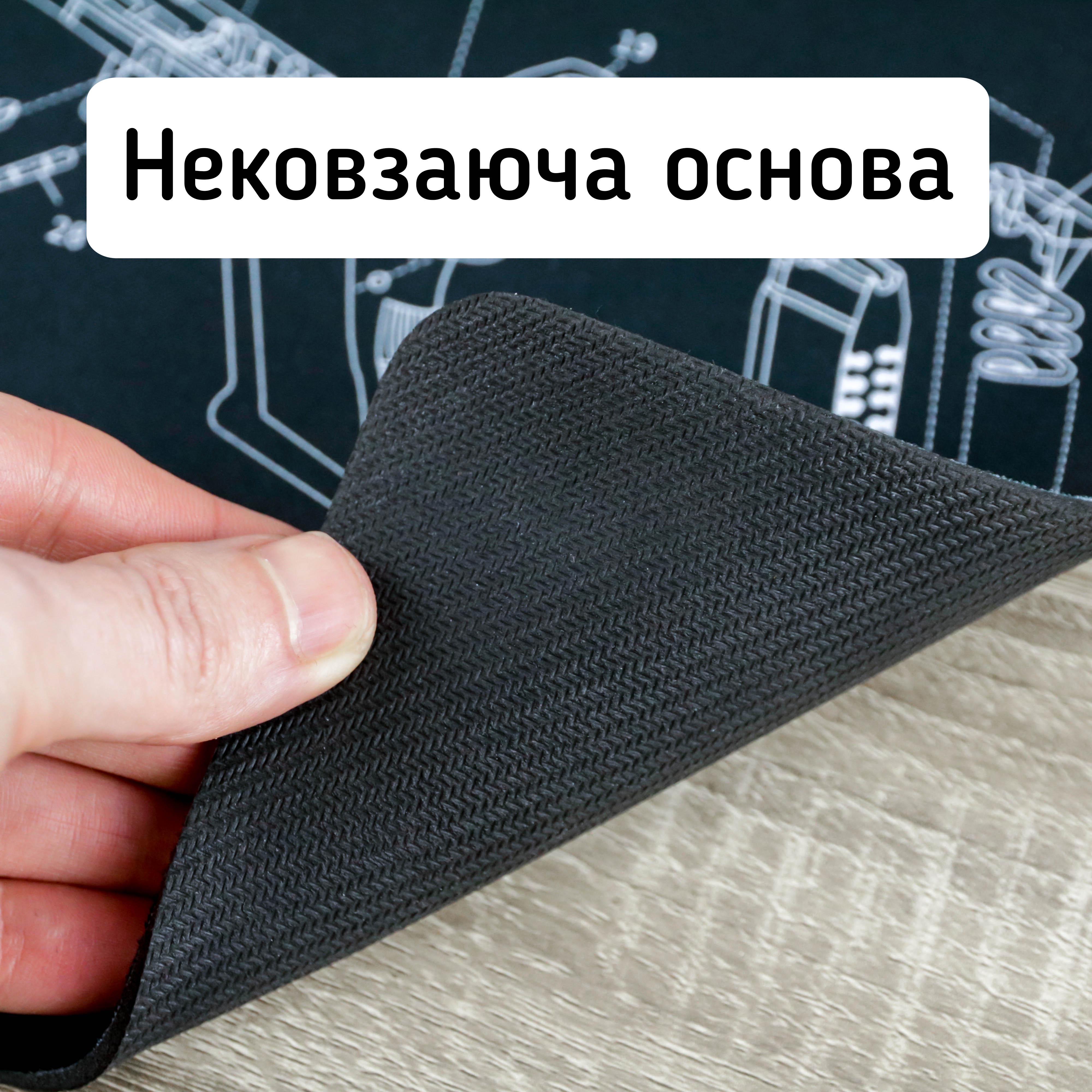 Коврик UAD для чистки оружия АК-47 90х30 см (UAD-M3) - фото 2 Коврик UAD для чистки оружия АК-47 90х30 см (UAD-M3) - фото 2