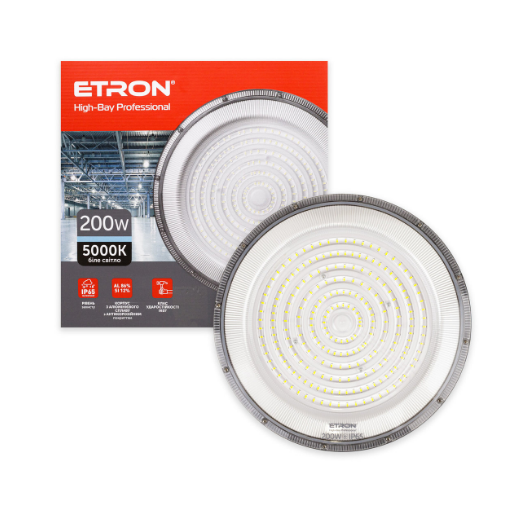 Світильник промисловий ETRON High-Bay 200W IP65 5000K (25566968)