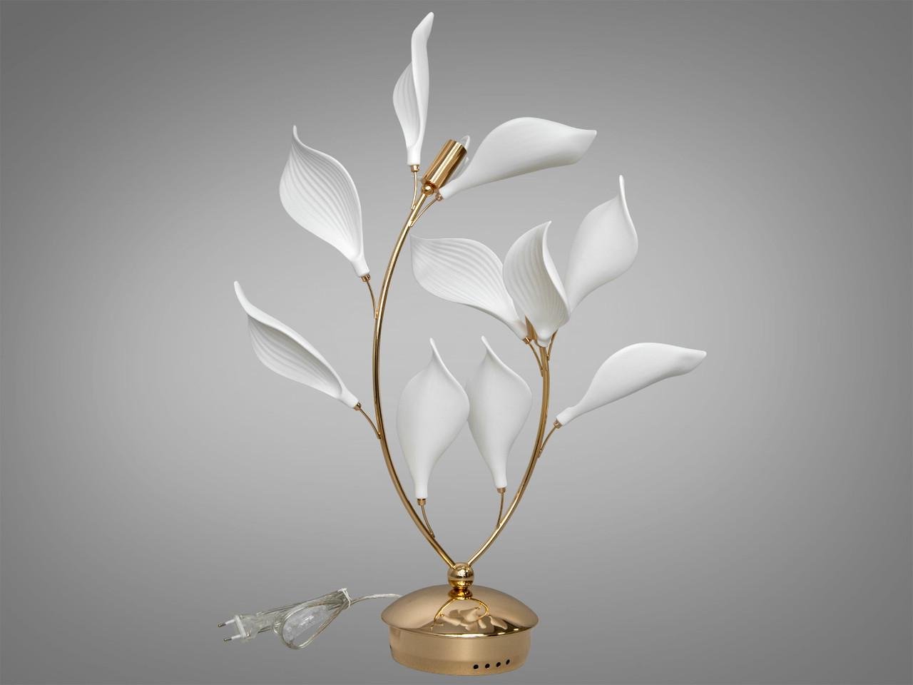 Настільна лампа в спальню 7172-2TGD-LS Золотий (2511343143)