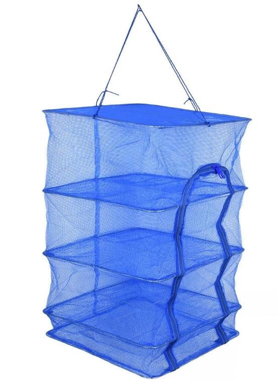 Сетка для сушки рыбы U 3 яруса 40х40х65 см (MH-5889-40)