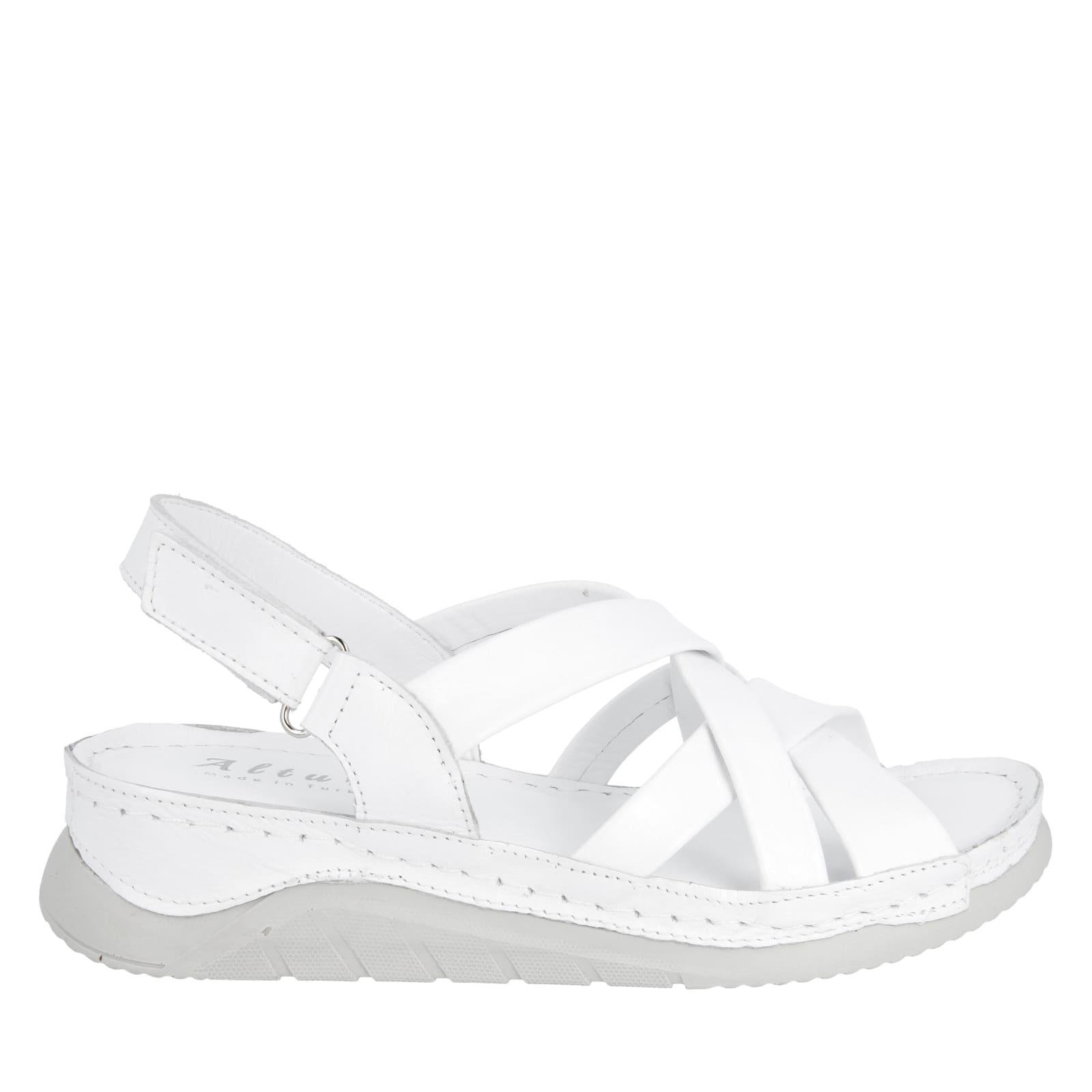 Босоніжки жіночі Altura р. 39 Білий (9259222739)