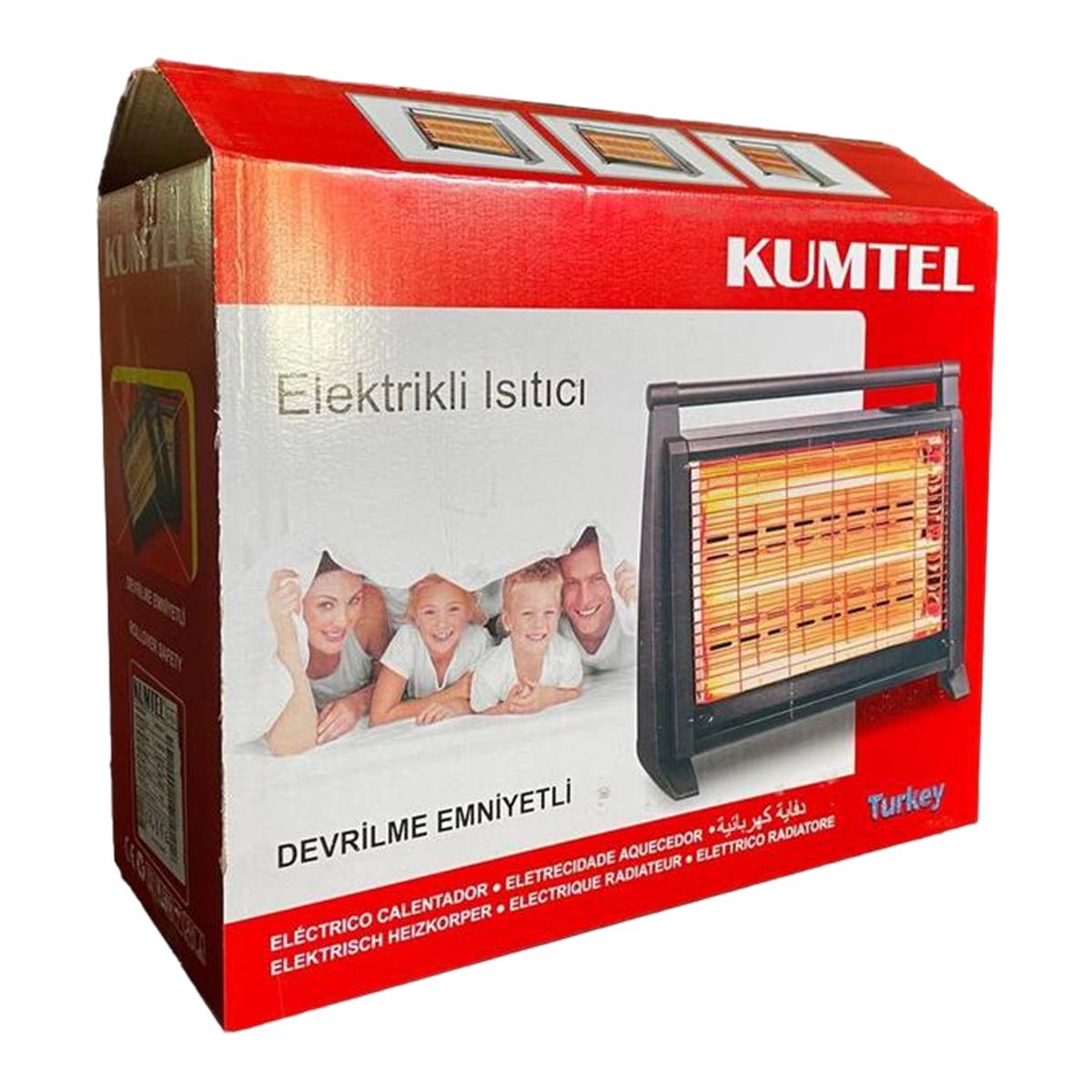 Инфракрасный обогреватель Kumtel LX 2832 1800 Вт Черный (ULT-4099964) - фото 4