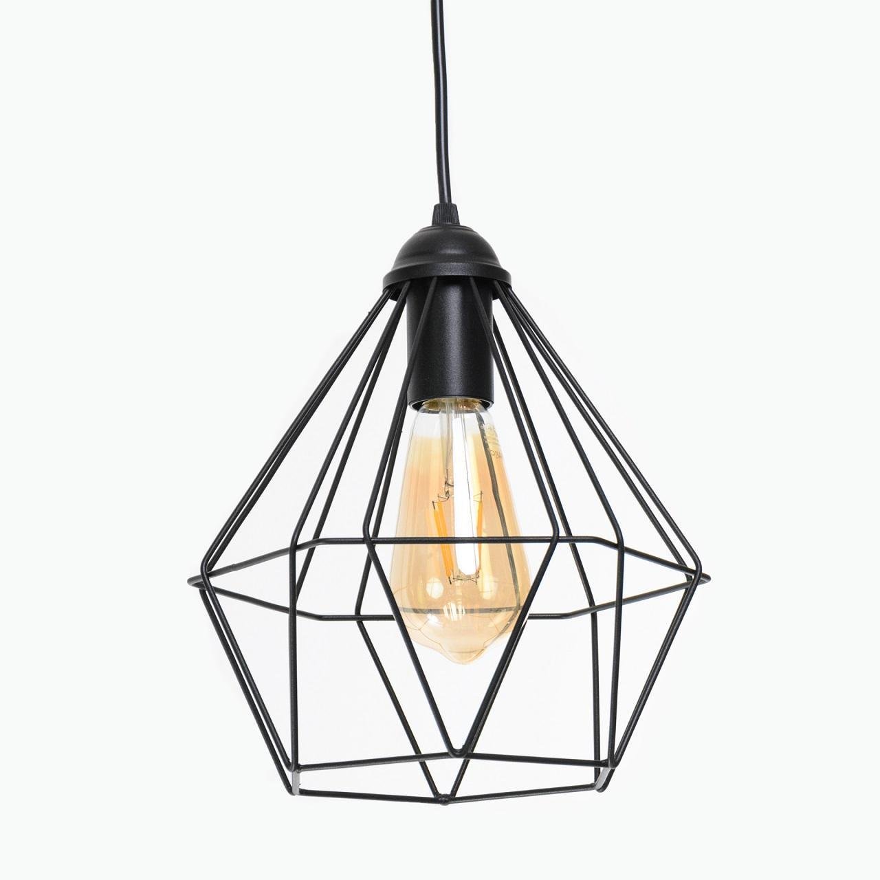 Люстра Crystal P235 1хЕ27 Black (2111111)