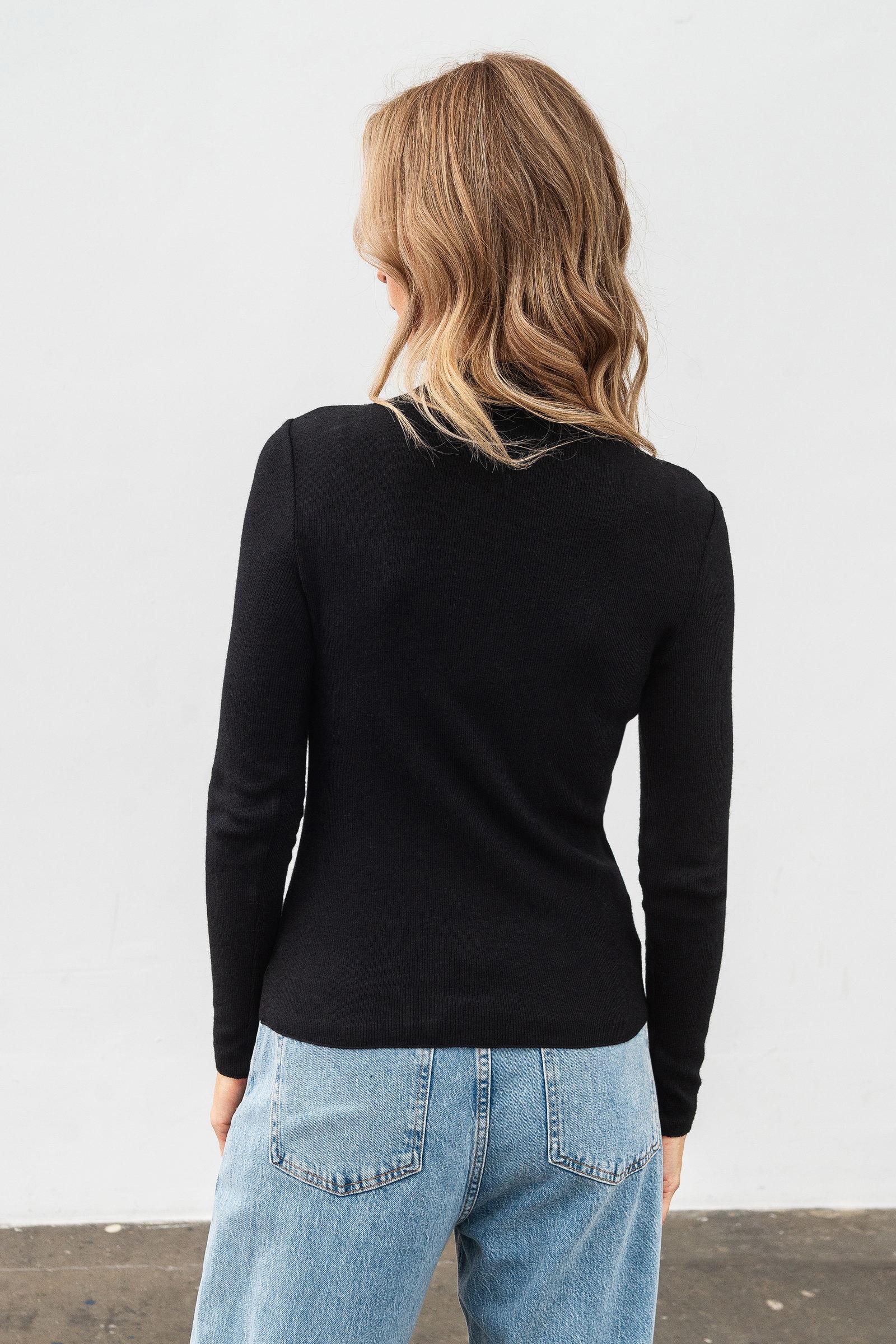 Джемпер Lesia Лістея 01 р. 42 Чорний (149370000) - фото 4