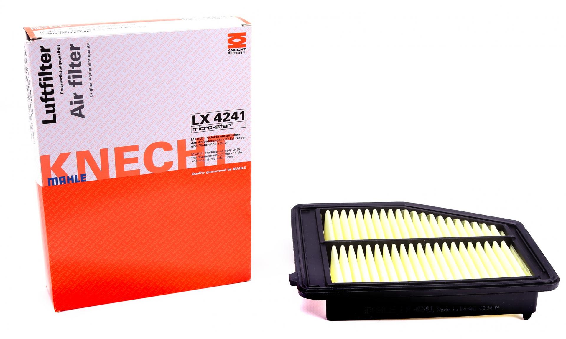 Фильтр воздушный KNECHT для Honda Civic 1,8 12- (LX 4241)