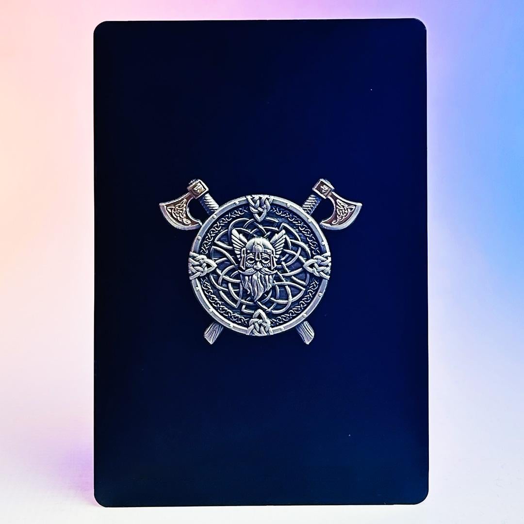 Значок-пін Vikings Shield (00000002282)