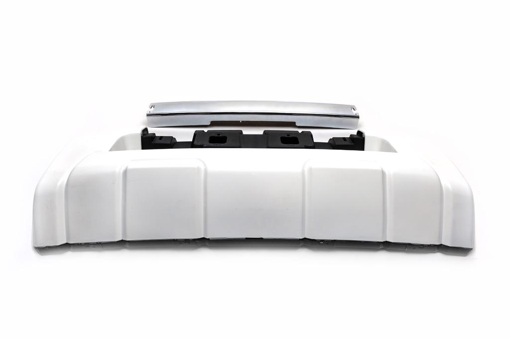 Передняя накладка 2012-2016 Белый цвет 1234 Upgrade для Toyota Land Cruiser 200 разные материалы Белый