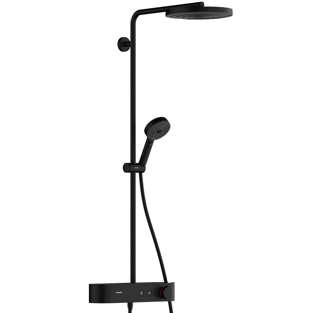 Душевая система с термостатом Hansgrohe Pulsify S 24220670 Черный (213425)