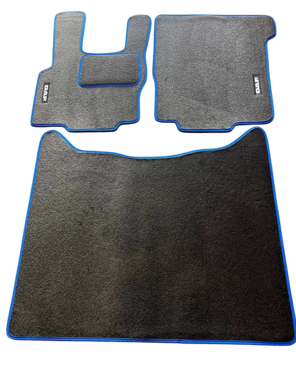 Килимки в салон ворсові для DAF XF 105 АКПП 3 шт. Чорний (27326814)