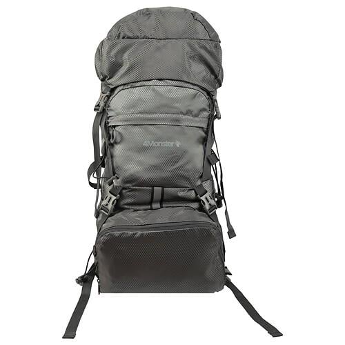 Рюкзак спортивный складной 4Monster T-FHB ​​OUTDOOR FOLDING HIKING 28х23х50 см Серый (33093239)
