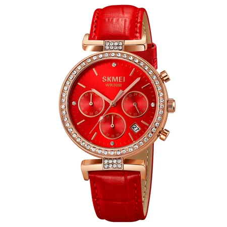 Наручные часы Skmei 2089RGRD Rose Gold/Red