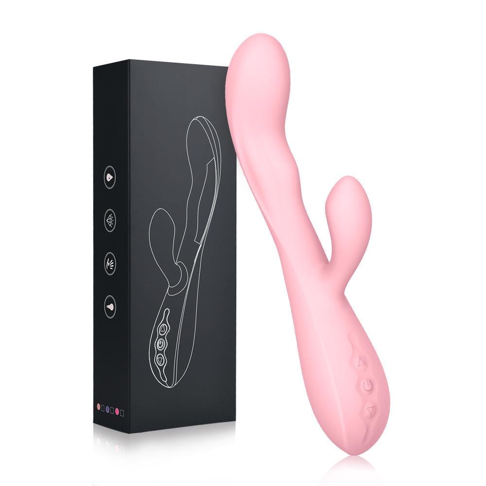 Вибратор Rabbit Vibe с подогревом и клиторальной стимуляцией Розовый (pink_OL-SX58) Вибратор Rabbit Vibe с подогревом и клиторальной стимуляцией Розовый (pink_OL-SX58)