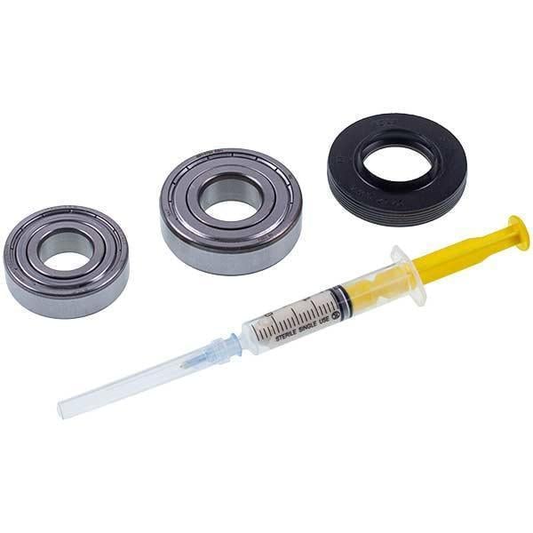 Комплект підшипників C00090555 6203/6204 для Indesi/Ariston з сальником 25x47x8/11,5 та мастилом (00000005886)