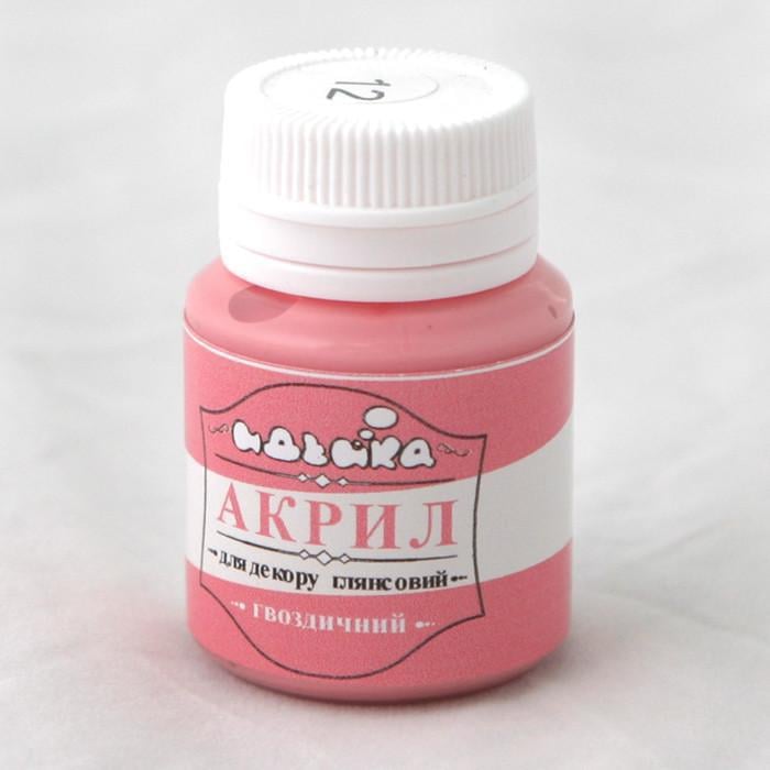 Акрилова фарба Ідейка 20 мл Гвоздична (skl-98212 gl)