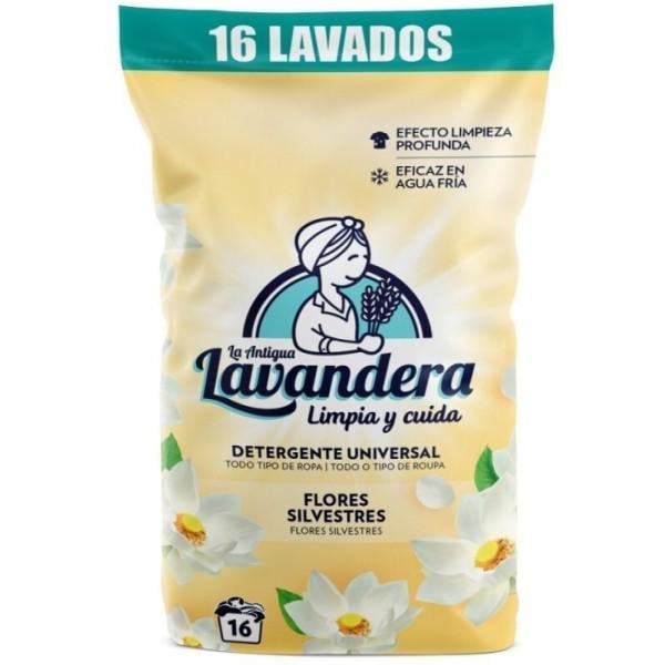 Пральний порошок Lavandera Universal white flowers 880 г 16 прань