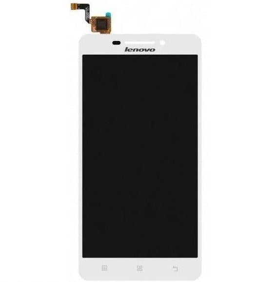Дисплейный модуль Liquid Crystal Display/Touchscreen для Lenovo A5000 Белый (000016472)