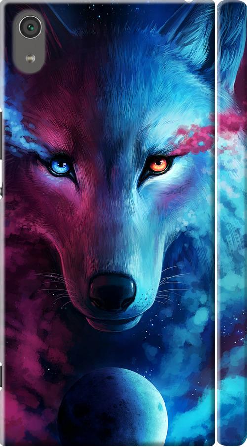 Чехол на Sony Xperia XA1 Ultra G3212 Арт-волк (3999m-1237-42517)