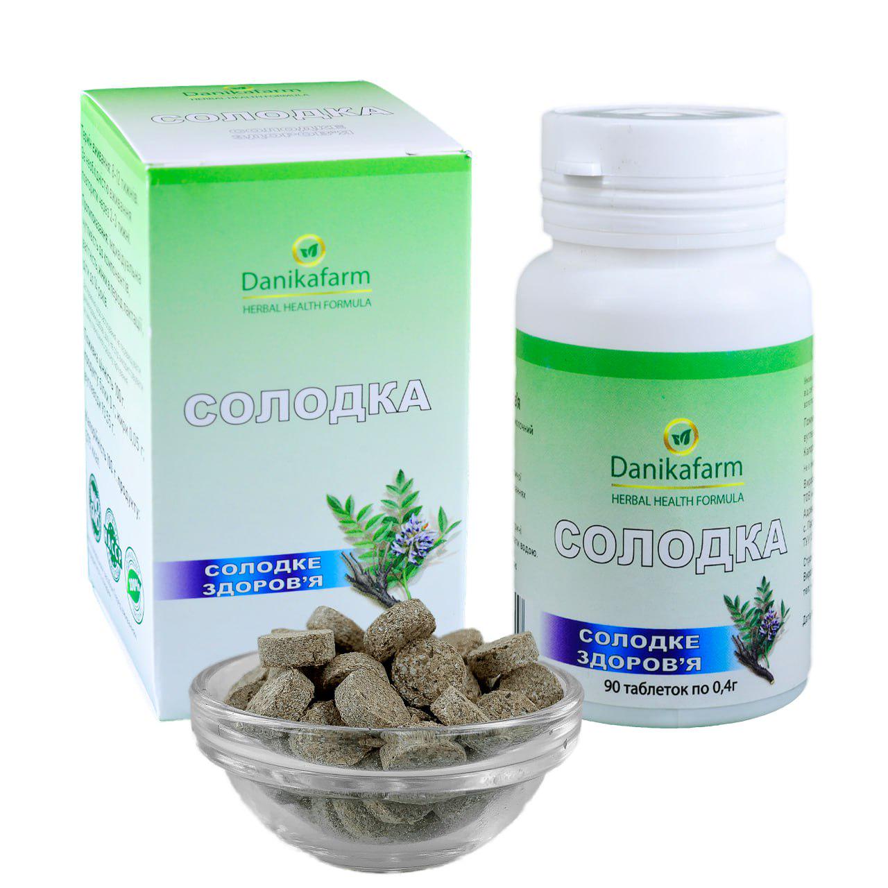 Корень солодки 90 шт. по 0.4 г (15-073)