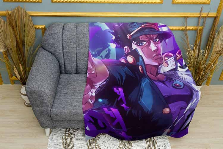 Плед Jojo JoJo’s Bizarre Adventure плюш двухслойный 135х150 см (113753-2) Плед Jojo JoJo’s Bizarre Adventure плюш двухслойный 135х150 см (113753-2)