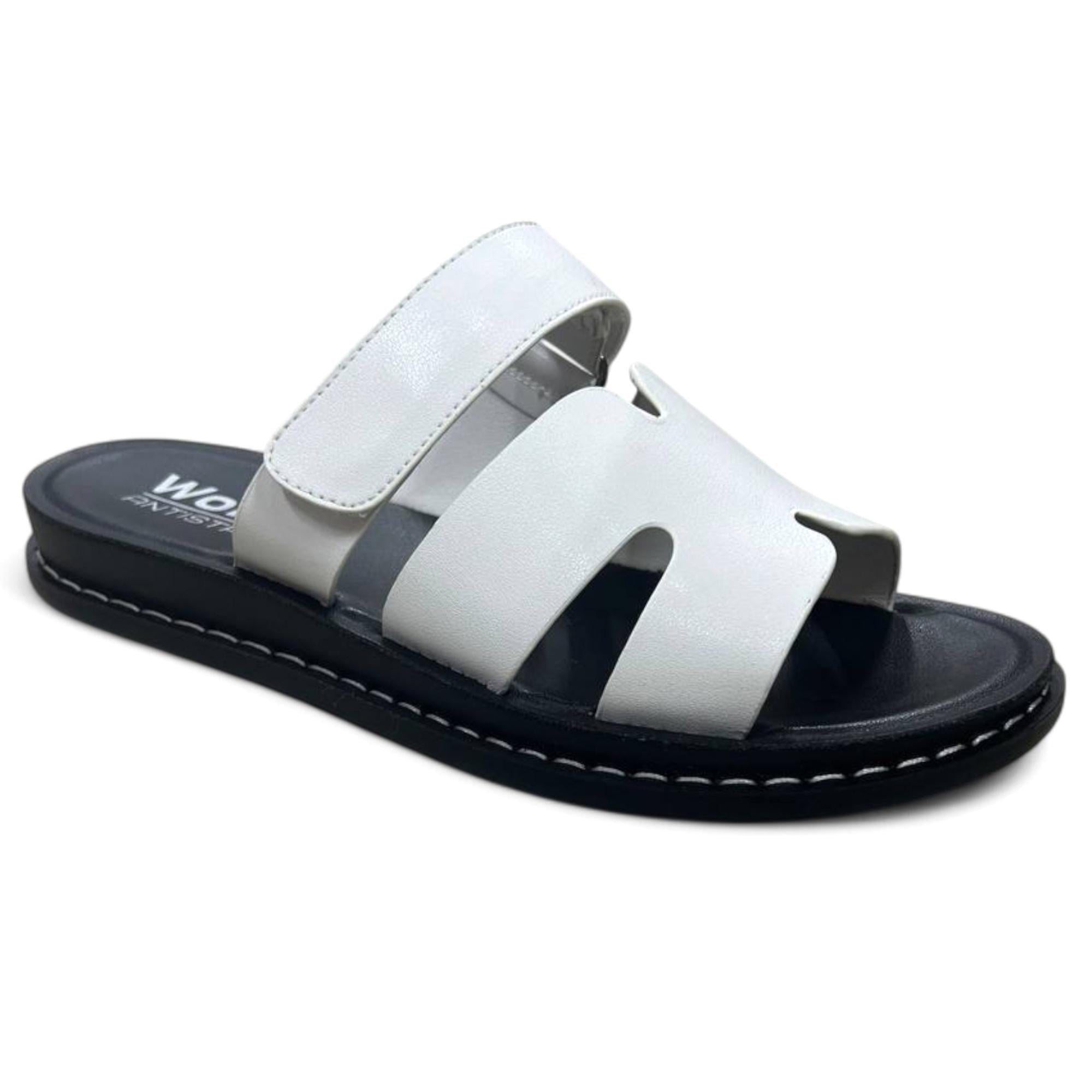 Шлепанцы женские летние Wollen р. 36 Белый (060179-36)